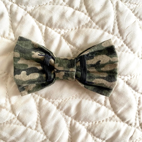 Camouflage dog bow tie - Picture 2 of 2